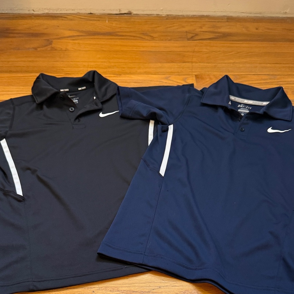 Nike youth tennis polos